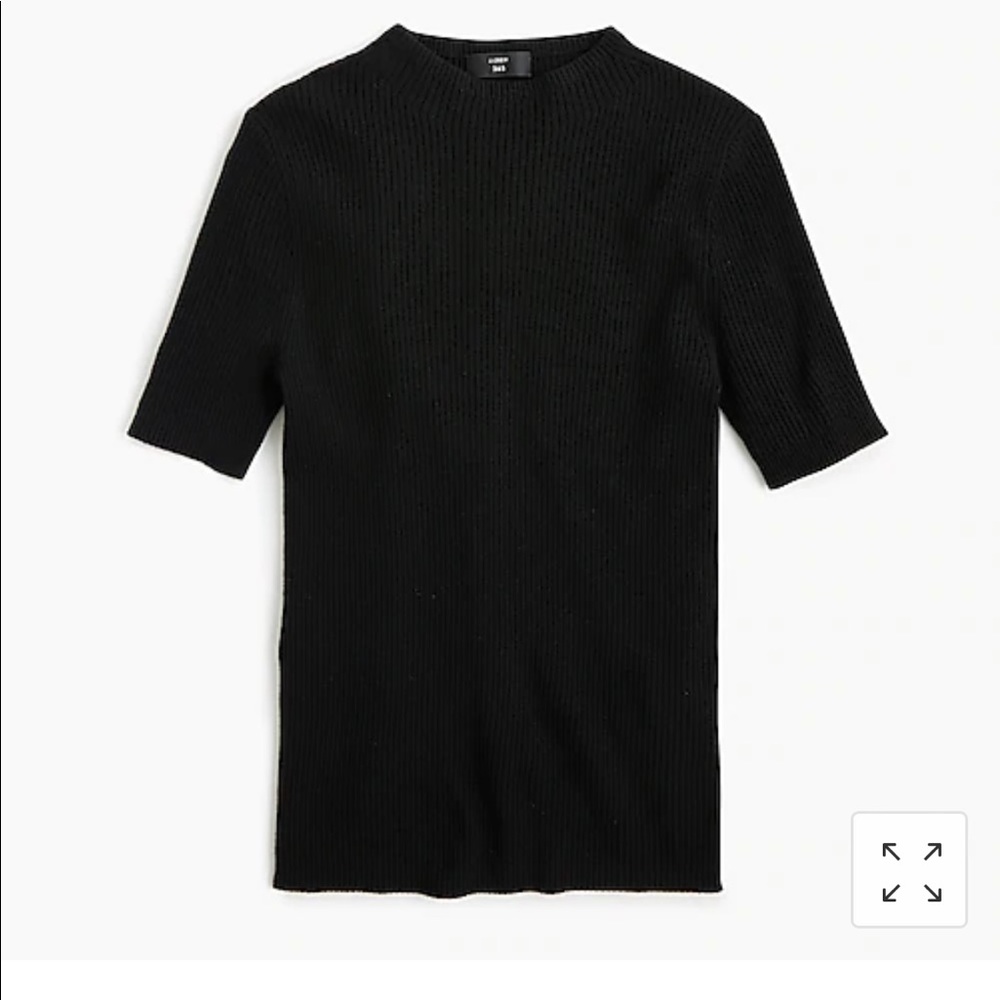 J.Crew 365 ribbed mock neck top